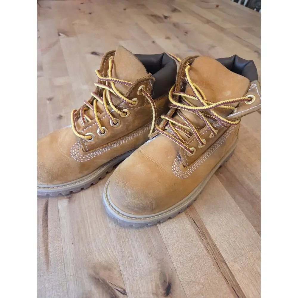 Timberland Toddler 6-Inch Premium Waterproof Boots - Wheat (Size 10M)